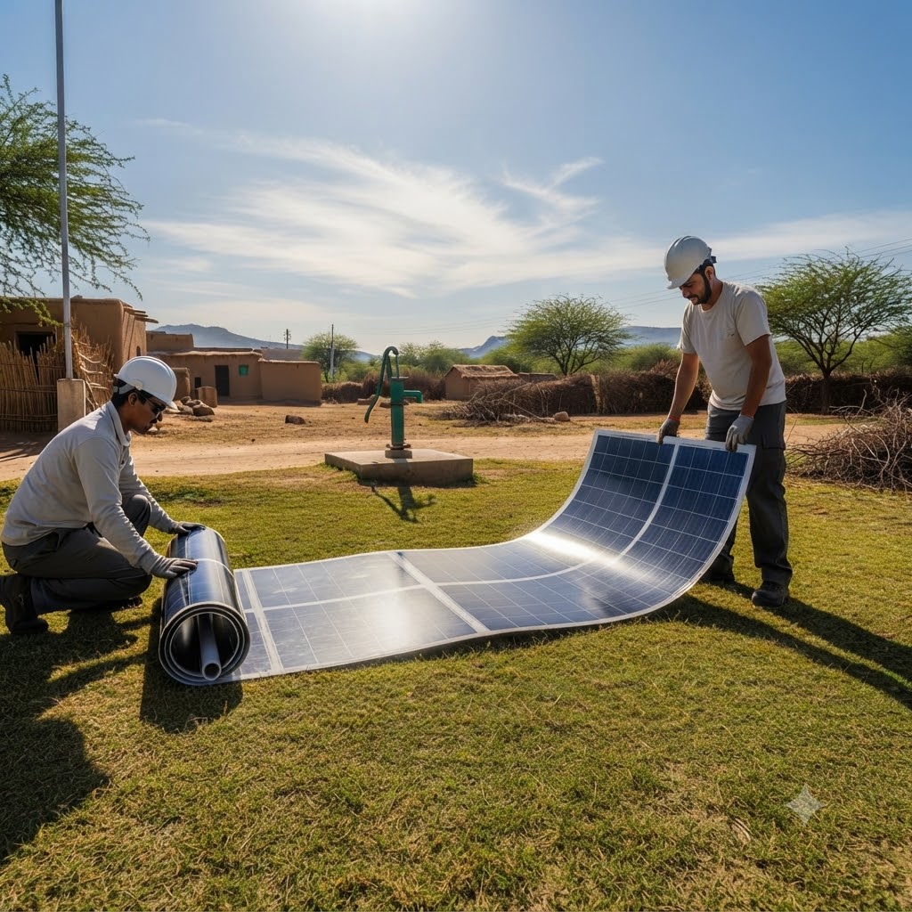 Best Flexible Solar Panel Manufacturers in Pune by MX Power 